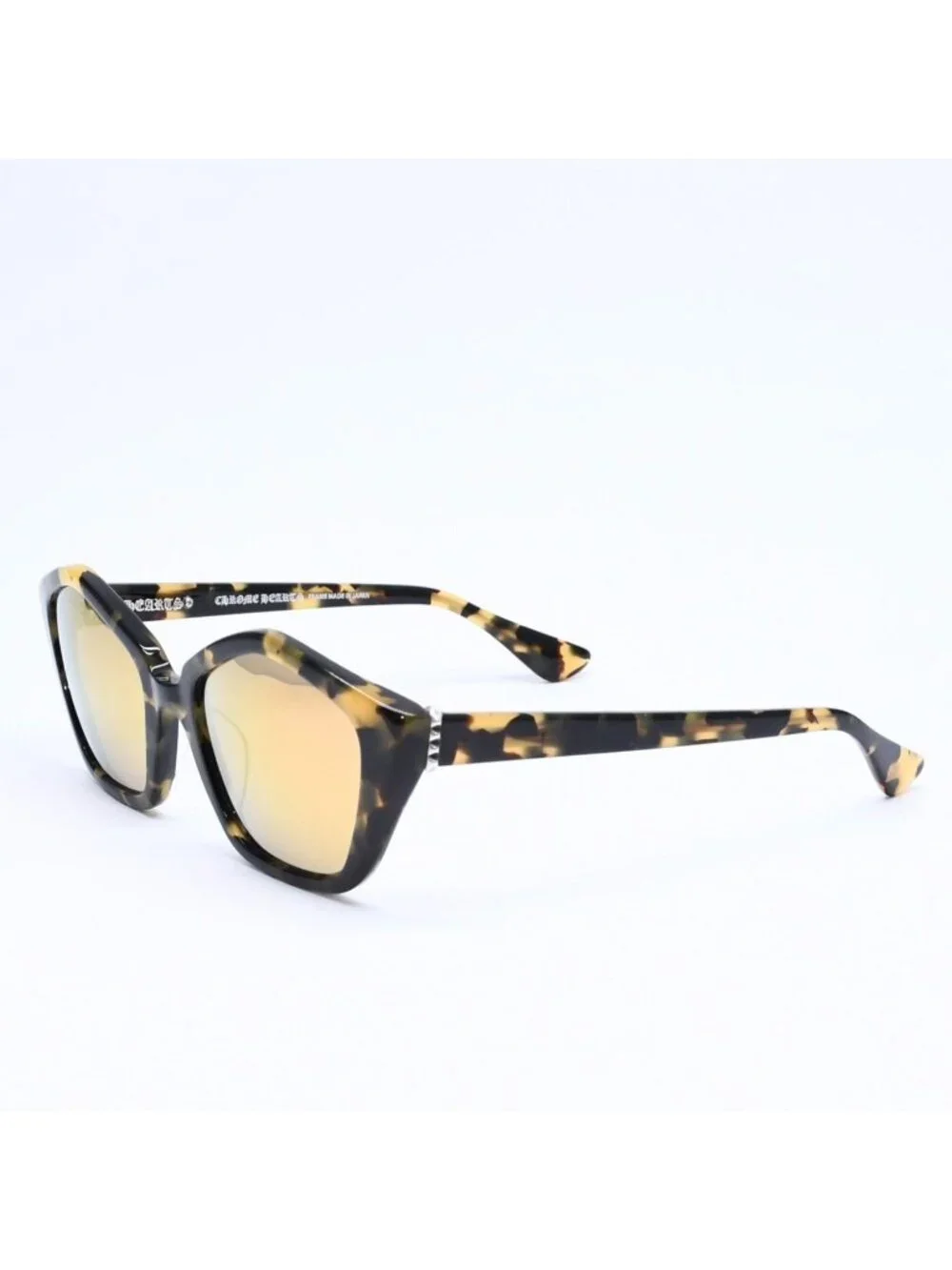 Chrome Hearts Sunglasses Eyewear Jungle IT UP Black Yellow
